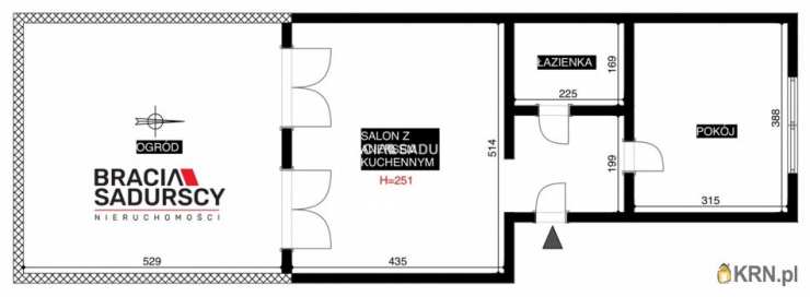 2 pokojowe, Mieszkanie  na sprzedaż, Kraków, Swoszowice/Opatkowice, ul. M. Dębskiego