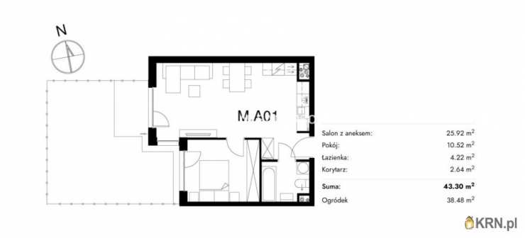 Kraków, Prądnik Biały, ul. Stelmachów, Mieszkanie  na sprzedaż, 2 pokojowe