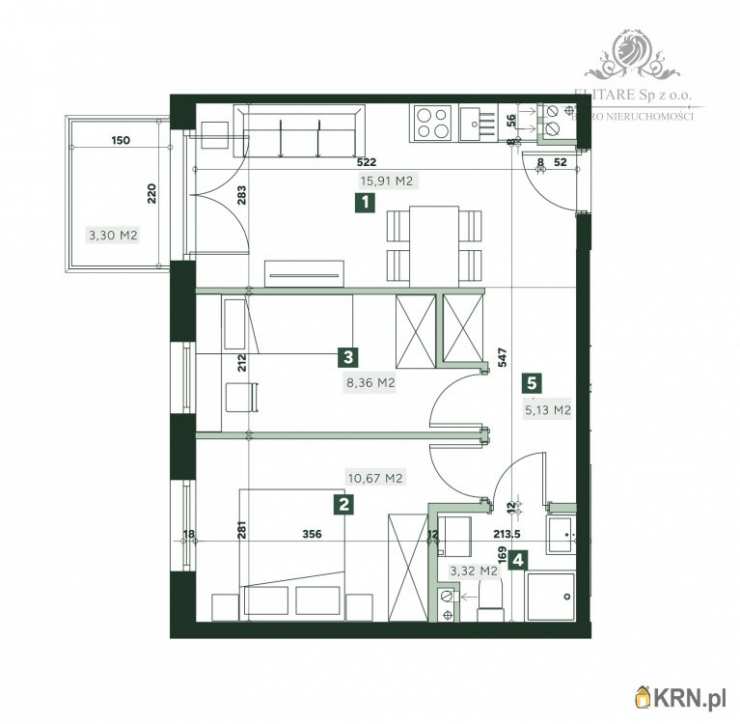 Wrocław, Fabryczna, ul. , Mieszkanie  na sprzedaż, 3 pokojowe