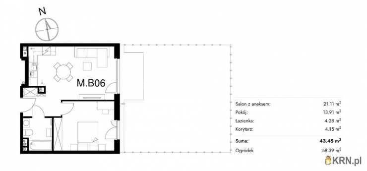 2 pokojowe, Kraków, Prądnik Biały, ul. Stelmachów, Mieszkanie  na sprzedaż
