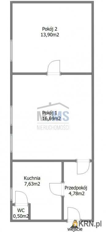 Wejherowo, ul. Jana III Sobieskiego, Mieszkanie  na sprzedaż, 2 pokojowe