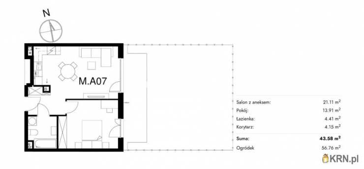 2 pokojowe, Kraków, Prądnik Biały, ul. Stelmachów, Mieszkanie  na sprzedaż