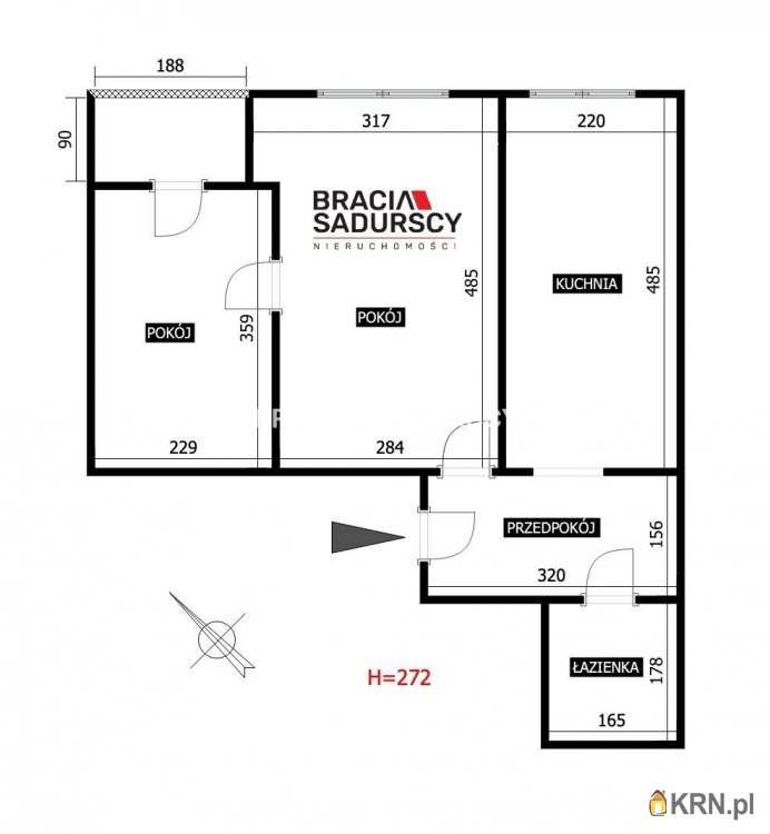 Kraków, Grzegórzki, ul. Grzegórzecka, Mieszkanie  na sprzedaż, 2 pokojowe