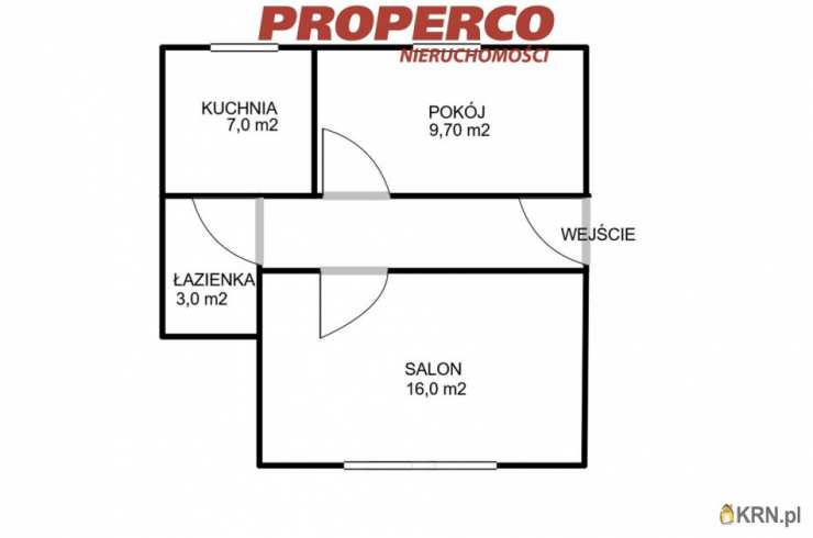 Kielce, Uroczysko, ul. W. Orkana, Mieszkanie  do wynajęcia, 2 pokojowe