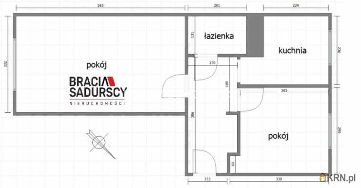 2 pokojowe, Mieszkanie  na sprzedaż, Kraków, Grzegórzki/Osiedle Oficerskie, ul. J. Narzymskiego