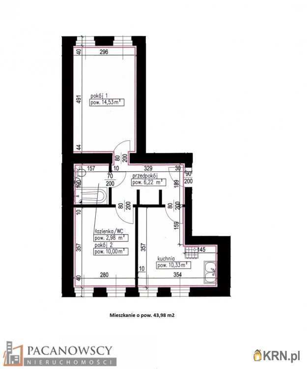 2 pokojowe, Mieszkanie  na sprzedaż, Kraków, Nowa Huta, ul. 