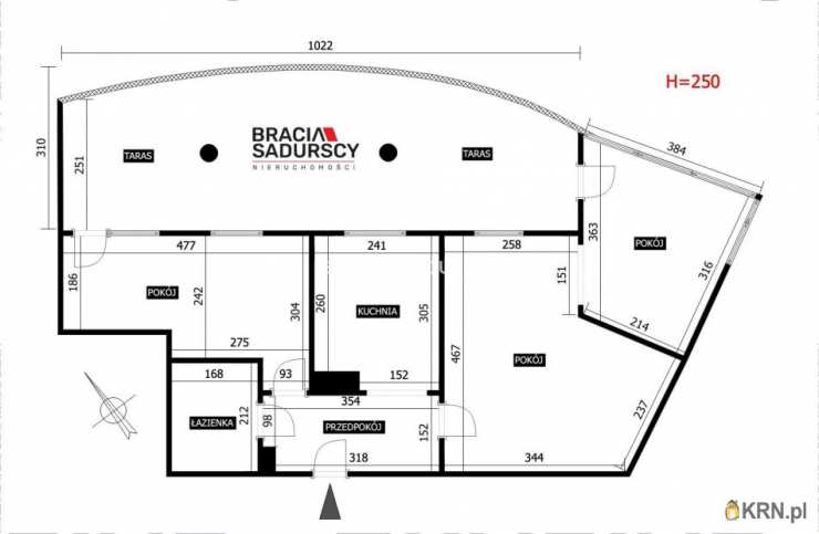 Kraków, Prądnik Biały, ul. Bociana, Mieszkanie  na sprzedaż, 3 pokojowe