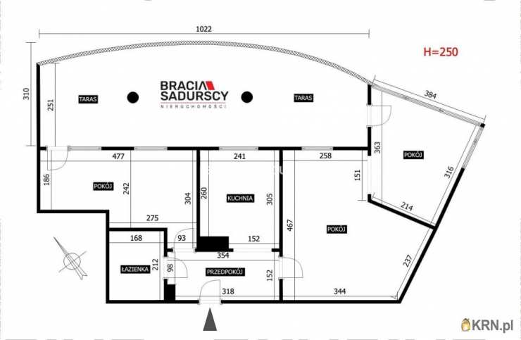 Mieszkanie  na sprzedaż, 3 pokojowe, Kraków, Prądnik Biały, ul. Bociana
