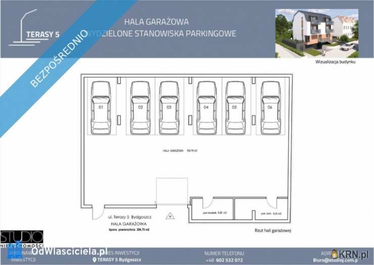 Bydgoszcz, Szwederowo, ul. Terasy, 2 pokojowe, Mieszkanie  na sprzedaż