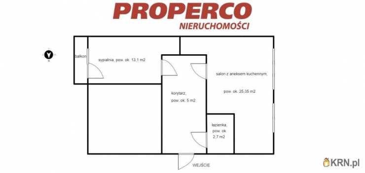 Kielce, Szydłówek, ul. Wiśniowa, 2 pokojowe, Mieszkanie  na sprzedaż