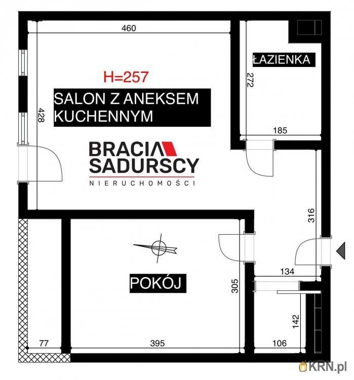 2 pokojowe, Mieszkanie  na sprzedaż, Kraków, Dębniki/Ruczaj, ul. Kobierzyńska