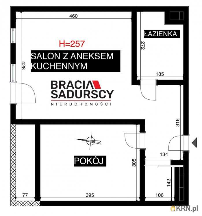 Kraków, Dębniki/Ruczaj, ul. Kobierzyńska, Mieszkanie  na sprzedaż, 2 pokojowe