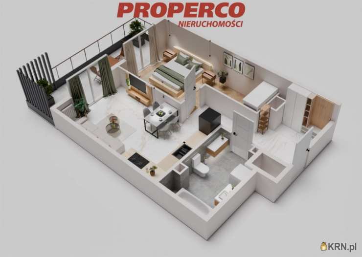 Jędrzejów, ul. , 2 pokojowe, Mieszkanie  na sprzedaż