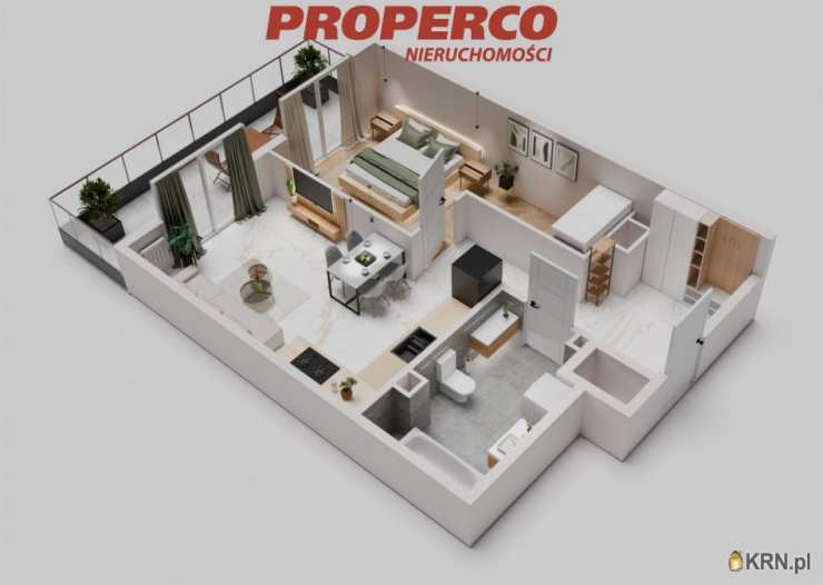 Jędrzejów, ul. , 2 pokojowe, Mieszkanie  na sprzedaż