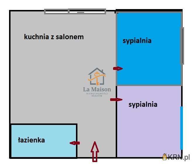 Mieszkanie  na sprzedaż, 3 pokojowe, Kraków, Nowa Huta, ul. 