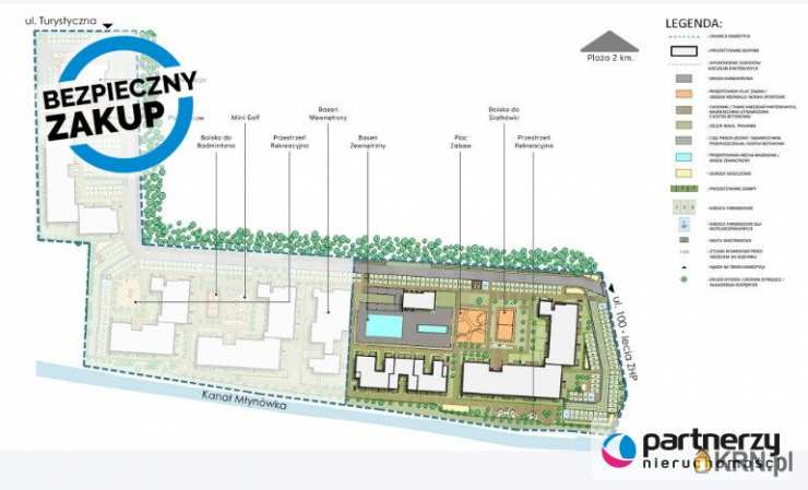 Mieszkanie  na sprzedaż, 2 pokojowe, Gdańsk, Wyspa Sobieszewska/Sobieszewo, ul. Turystyczna