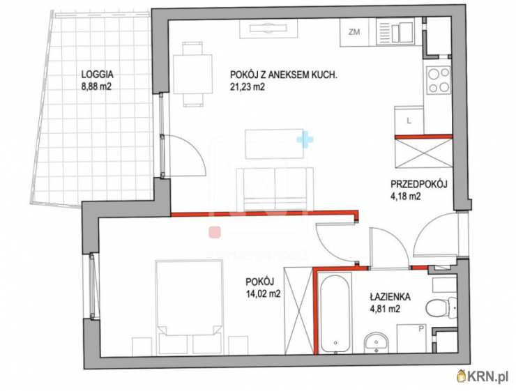 2 pokojowe, Mieszkanie  na sprzedaż, Warszawa, Wawer, ul. Gorajska