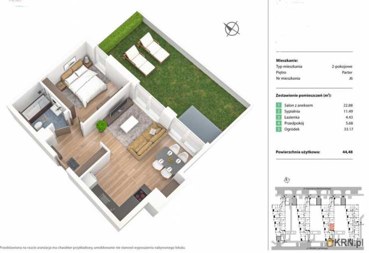 2 pokojowe, Mieszkanie  na sprzedaż, Wrocław, Fabryczna, ul. 