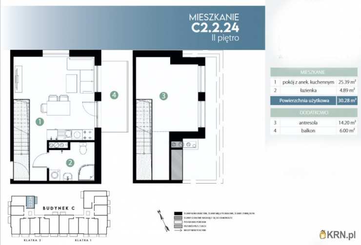 2 pokojowe, Wrocław, Fabryczna, ul. , Mieszkanie  na sprzedaż