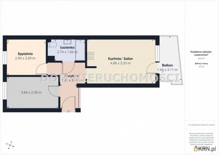 3 pokojowe, Olsztyn, ul. Piłsudskiego, Mieszkanie  na sprzedaż