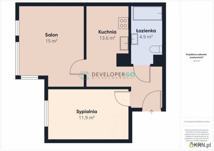 Białystok, Piaski, ul. , 2 pokojowe, Mieszkanie  na sprzedaż