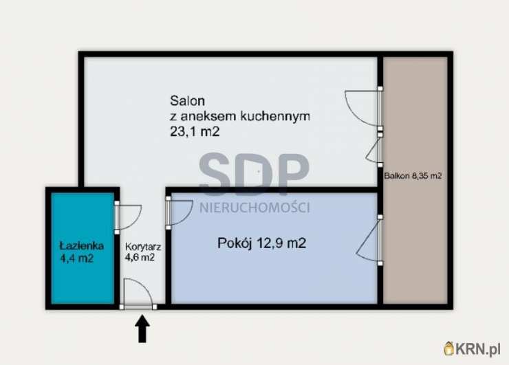 Mieszkanie  na sprzedaż, 2 pokojowe, Wrocław, Śródmieście, ul. Jedności Narodowej
