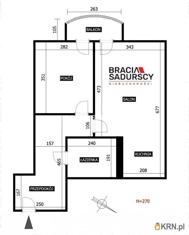 Kraków, Swoszowice, ul. Tuchowska, Mieszkanie  na sprzedaż, 2 pokojowe
