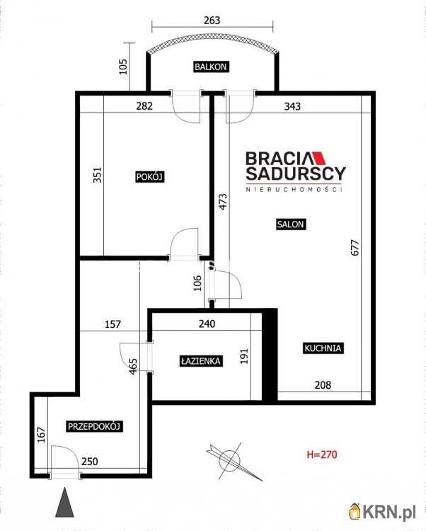 Mieszkanie  na sprzedaż, Kraków, Swoszowice, ul. Tuchowska, 2 pokojowe