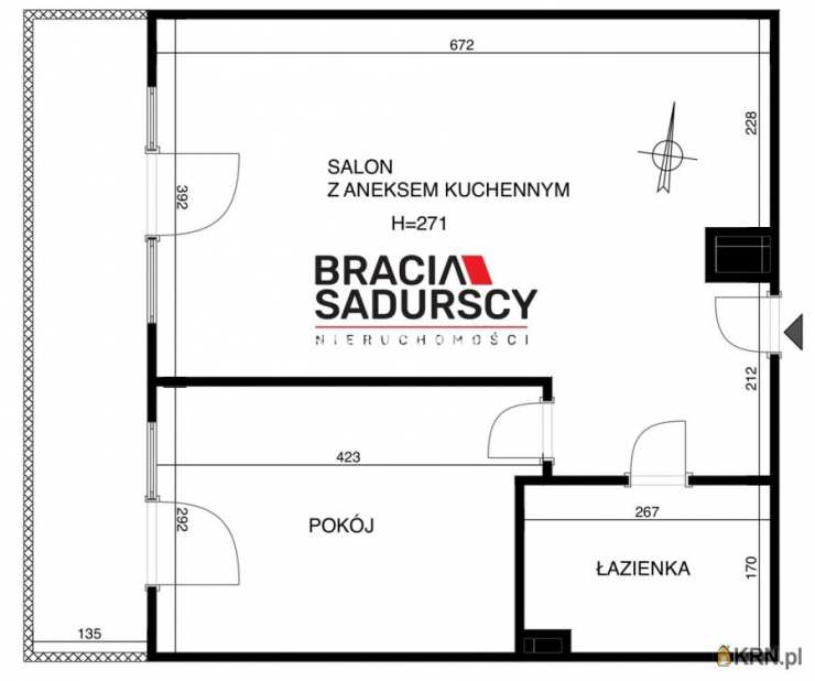 2 pokojowe, Kraków, Stare Miasto, ul. Lubicz, Mieszkanie  do wynajęcia