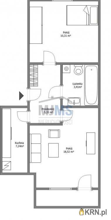 MJMS Nieruchomości, Mieszkanie  na sprzedaż, Rumia, Janowo, ul. Pomorska