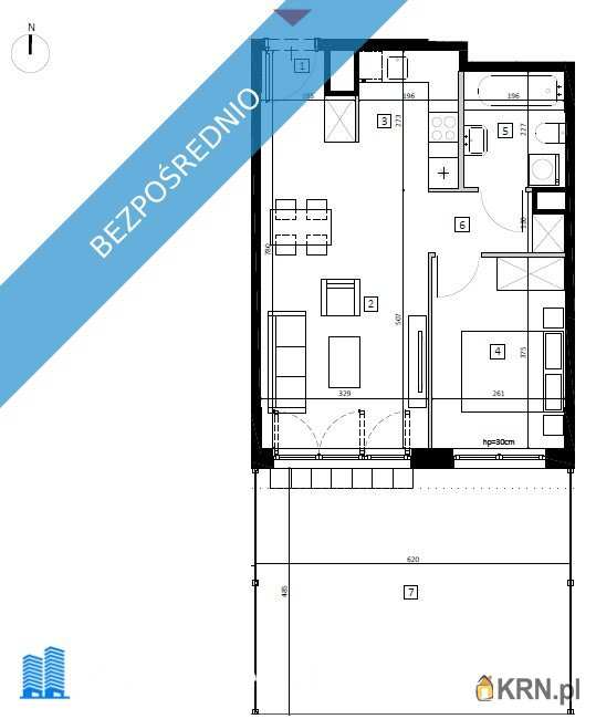 2 pokojowe, Warszawa, Mokotów, ul. Domaniewska, Mieszkanie  na sprzedaż