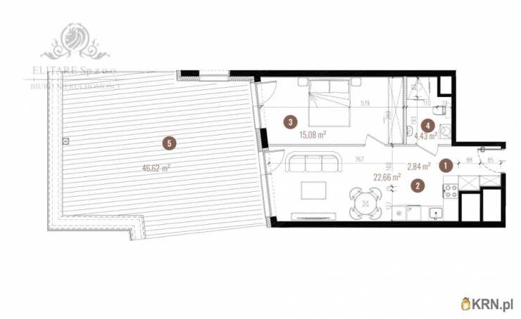 2 pokojowe, Mieszkanie  na sprzedaż, Wrocław, Stare Miasto, ul. 