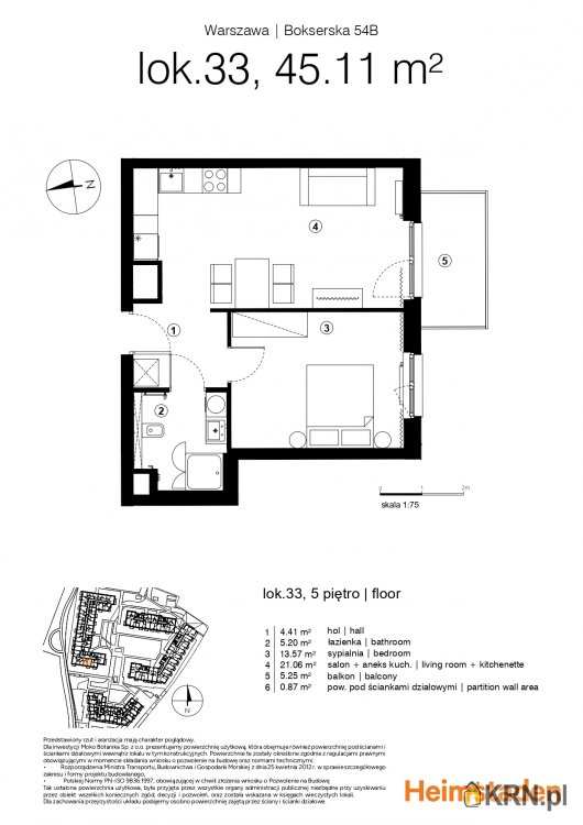 Mieszkanie  na sprzedaż, 2 pokojowe, Warszawa, ul. 