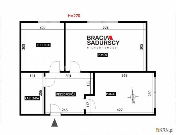 2 pokojowe, Kraków, Nowa Huta, ul. Ogrodowe, Mieszkanie  na sprzedaż