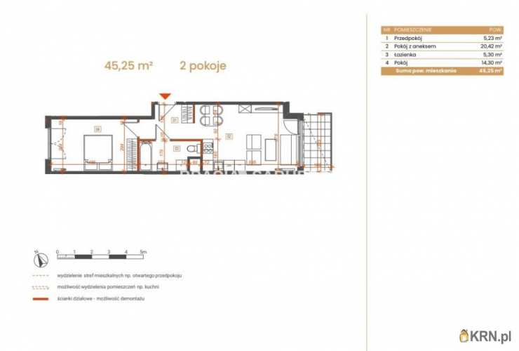 Mieszkanie  na sprzedaż, 2 pokojowe, Katowice, ul. Ceglana