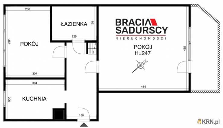 Mieszkanie  do wynajęcia, Kraków, Prądnik Czerwony, ul. Powstańców, 2 pokojowe