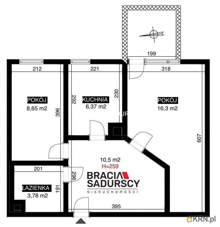 Bracia Sadurscy Oddział BS1 Kapelanka, Mieszkanie  na sprzedaż, Kraków, Dębniki/Ruczaj, ul. Chmieleniec