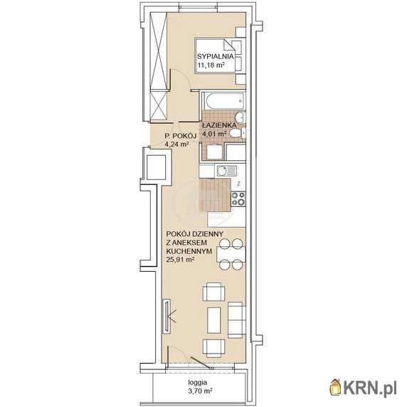 Mieszkanie  na sprzedaż, 2 pokojowe, Wrocław, Psie Pole/Sołtysowice, ul. 