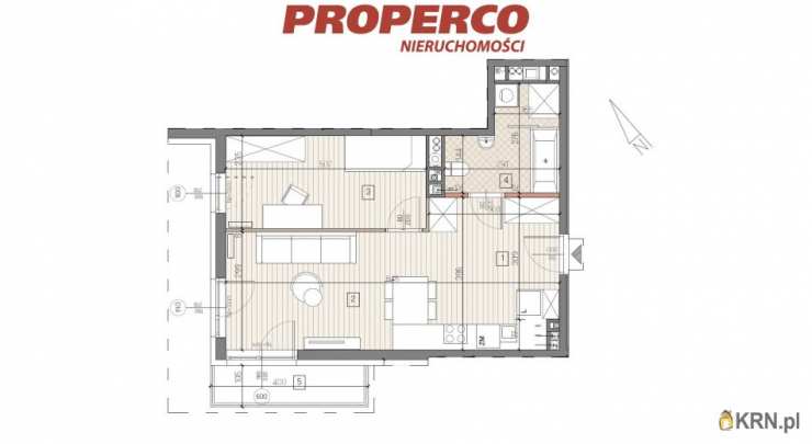 2 pokojowe, Jędrzejów, ul. , Mieszkanie  na sprzedaż