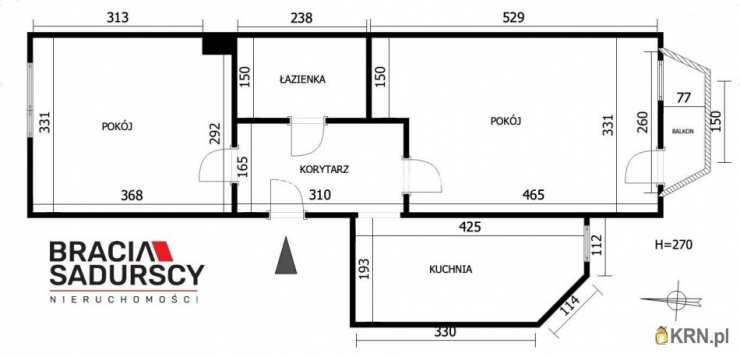 Kraków, Prądnik Czerwony, ul. Kwartowa, Mieszkanie  na sprzedaż, 2 pokojowe