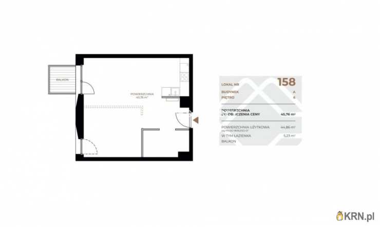 Kraków, Grzegórzki, ul. Fabryczna, Mieszkanie  na sprzedaż, 2 pokojowe