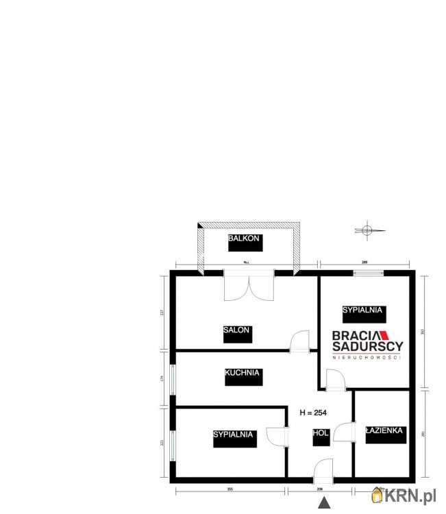 BRACIA SADURSCY ODDZIAŁ BS4 KROWODRZA, Mieszkanie  na sprzedaż, Kraków, Podgórze, ul. Rydlówka