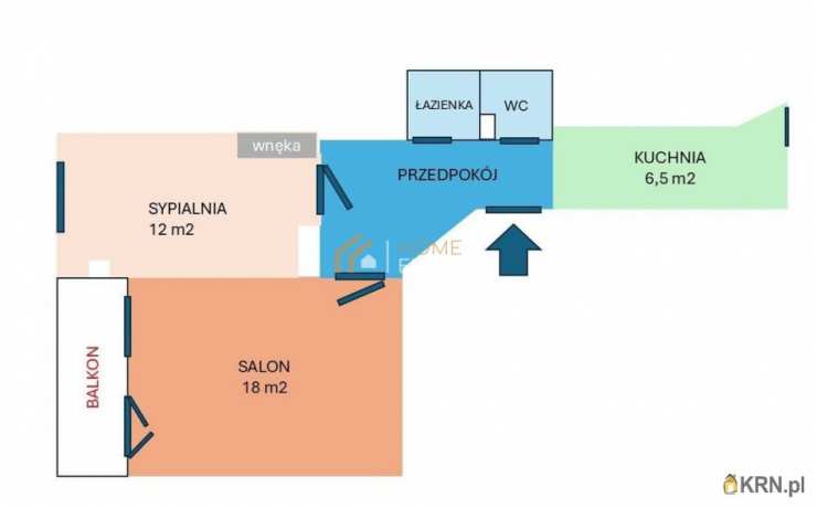 Home Experts, Mieszkanie  na sprzedaż, Gdańsk, Wrzeszcz Górny, ul. Jaśkowa Dolina