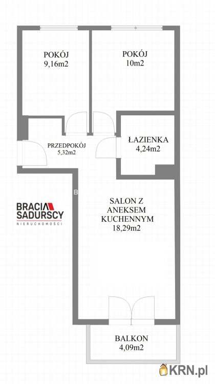 Mieszkanie  na sprzedaż, Kraków, Swoszowice/Kliny Borkowskie, ul. A. Szwed-Śniadowskiej, 3 pokojowe