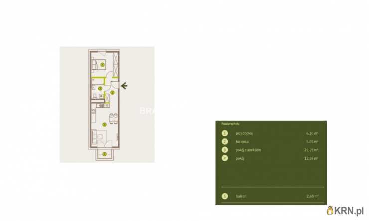 Mieszkanie  na sprzedaż, 2 pokojowe, Kraków, Prądnik Biały, ul. Imbramowska