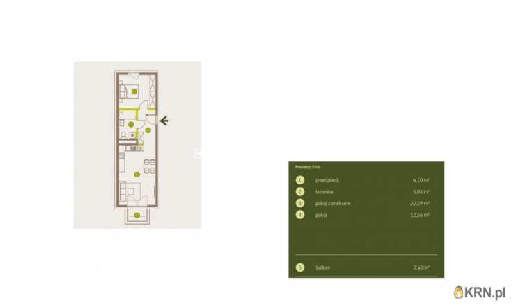 Kraków, Prądnik Biały, ul. Imbramowska, Mieszkanie  na sprzedaż, 2 pokojowe