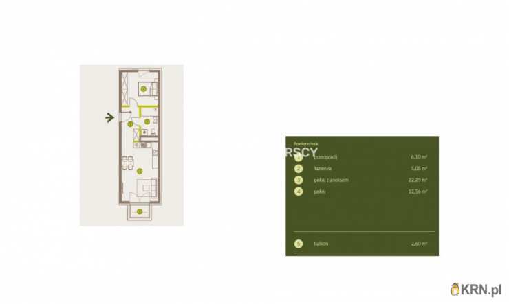 Kraków, Prądnik Biały, ul. Imbramowska, Mieszkanie  na sprzedaż, 2 pokojowe