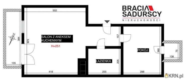 Kraków, Swoszowice/Opatkowice, ul. M. Dębskiego, Mieszkanie  na sprzedaż, 2 pokojowe