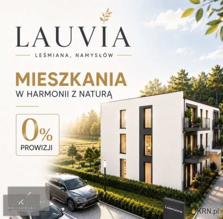 Namysłów, ul. B. Leśmiana, Mieszkanie  na sprzedaż, 2 pokojowe
