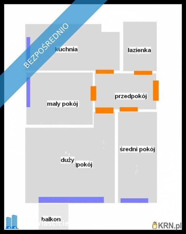 Warszawa, ul. , Mieszkanie  na sprzedaż, 3 pokojowe